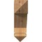 Ekena Millwork Traditional Arts & Crafts Smooth Bracket, Western Red Cedar, 5 1/2"W x 18"D x 18"H BKT06X18X18TRA03SWR - alternate 3